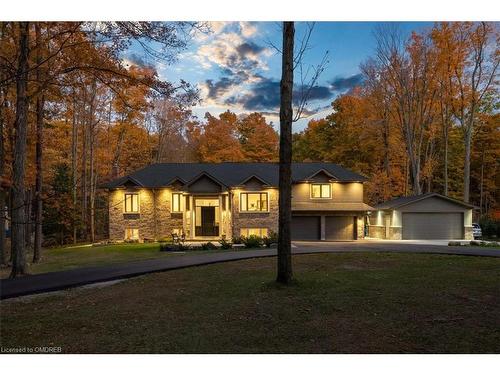 3136 Limestone Road, Campbellville, ON - Outdoor With Facade