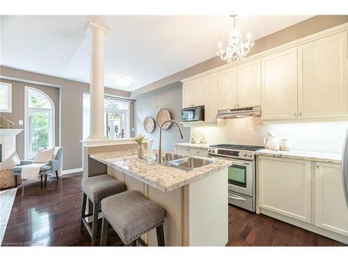 3382 Whilabout Terrace, Oakville, ON - Indoor Photo Showing Kitchen With Double Sink With Upgraded Kitchen