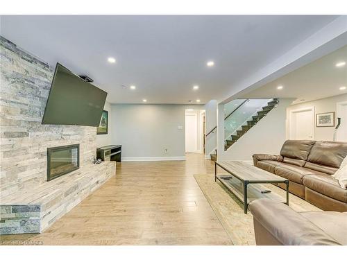 1232 Falgarwood Drive, Oakville, ON - Indoor With Fireplace