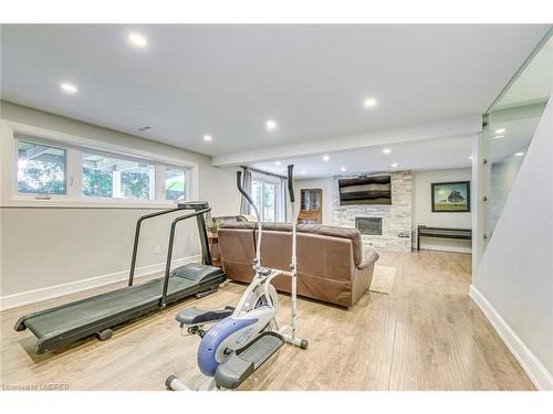 1232 Falgarwood Drive, Oakville, ON - Indoor Photo Showing Gym Room