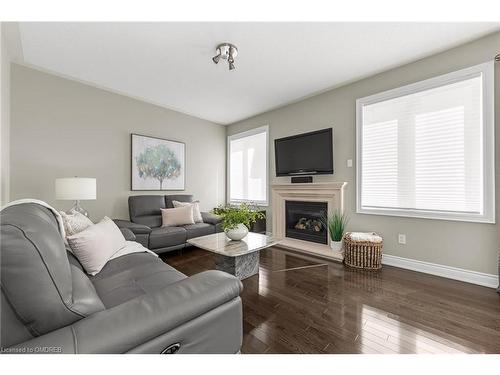 356 Nautical Boulevard, Oakville, ON - Indoor Photo Showing Living Room With Fireplace