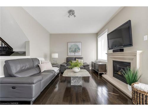 356 Nautical Boulevard, Oakville, ON - Indoor Photo Showing Living Room With Fireplace