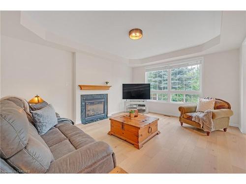 2343 Calloway Drive, Oakville, ON - Indoor Photo Showing Living Room With Fireplace