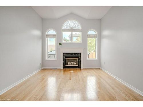 1473 Sandpiper Road, Oakville, ON - Indoor Photo Showing Living Room With Fireplace