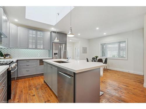 76 Macaulay Street W, Hamilton, ON - Indoor Photo Showing Kitchen With Upgraded Kitchen