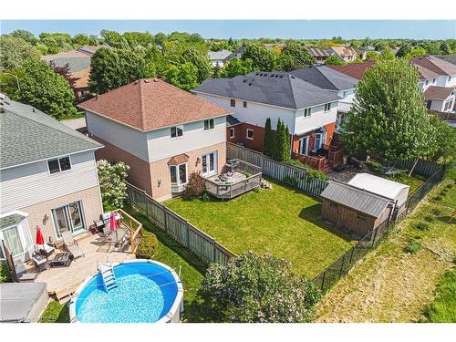 2268 Greenway Terrace, Burlington, ON - Outdoor With Above Ground Pool