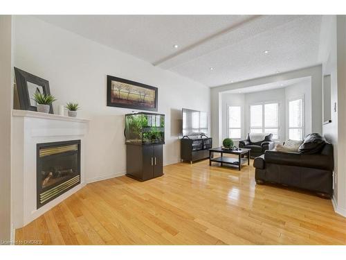 3673 Emery Drive, Mississauga, ON - Indoor Photo Showing Living Room With Fireplace