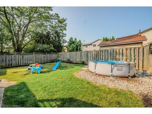 58 Dublin Drive, Hamilton, ON - Outdoor With Above Ground Pool With Backyard