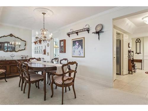 1901-2180 Marine Drive, Oakville, ON - Indoor Photo Showing Dining Room