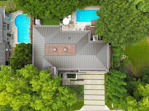 421 Randall Street, Oakville, ON - Outdoor With In Ground Pool