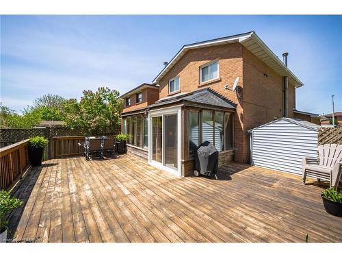 171 Simmons Boulevard, Brampton, ON - Outdoor With Deck Patio Veranda With Exterior