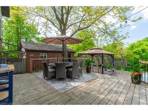 3219 New Street, Burlington, ON - Outdoor With Deck Patio Veranda