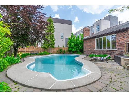 3219 New Street, Burlington, ON - Outdoor With In Ground Pool