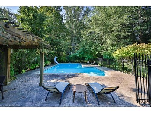 1440 Indian Grove, Mississauga, ON - Outdoor With In Ground Pool With Backyard