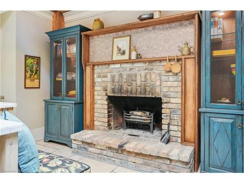 1553 Brock Road, Strabane, ON -  With Fireplace