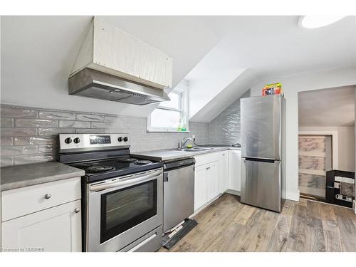 19 Seneca Street, St. Catharines, ON - Indoor Photo Showing Kitchen With Stainless Steel Kitchen