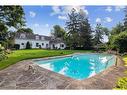 166 Dornie Road, Oakville, ON  - Outdoor With In Ground Pool With Backyard 