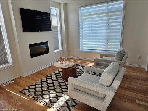 14 Tran Street, Wasaga Beach, ON - Indoor Photo Showing Living Room With Fireplace