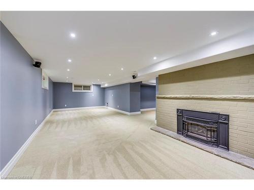 1116 Crestview Street, Oakville, ON - Indoor With Fireplace