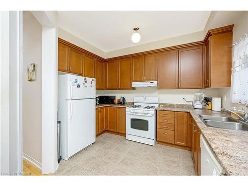 28 Eagleview Way, Georgetown, ON - Indoor Photo Showing Kitchen With Double Sink