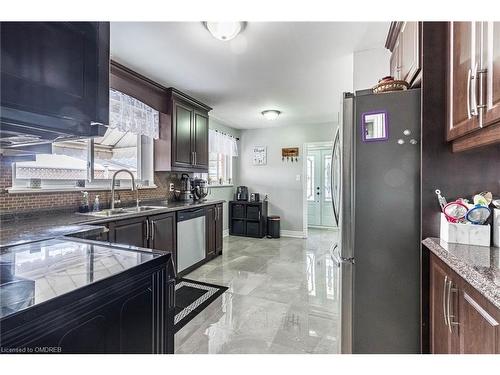 9 Seguin Court, Etobicoke, ON - Indoor Photo Showing Kitchen With Double Sink