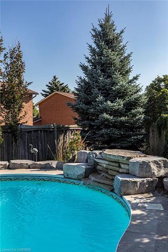 1440 Ivy Court, Oakville, ON - Outdoor With In Ground Pool