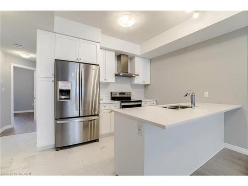 120 Wheat Lane, Kitchener, ON - Indoor Photo Showing Kitchen With Upgraded Kitchen