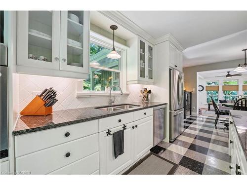 8181 Indian Trail, Eramosa, ON - Indoor Photo Showing Kitchen With Double Sink