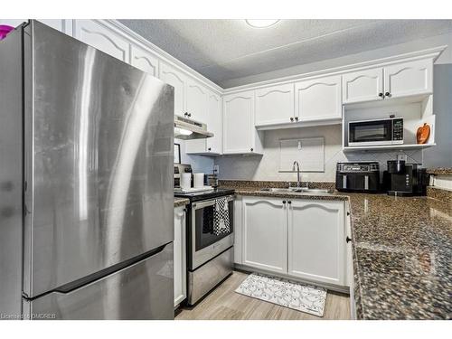 209-1411 Walker'S Line, Burlington, ON - Indoor Photo Showing Kitchen With Stainless Steel Kitchen With Double Sink