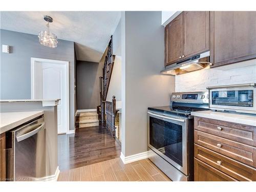 2421 Greenwich Drive, Oakville, ON - Indoor Photo Showing Kitchen With Stainless Steel Kitchen