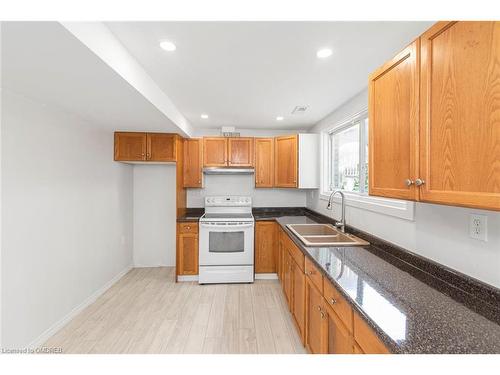 45 Acadia Crescent, St. Catharines, ON - Indoor Photo Showing Kitchen With Double Sink