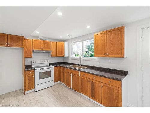 45 Acadia Crescent, St. Catharines, ON - Indoor Photo Showing Kitchen With Double Sink