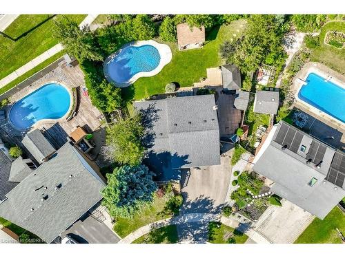 2489 Yarmouth Crescent, Oakville, ON - Outdoor With Above Ground Pool With In Ground Pool With View