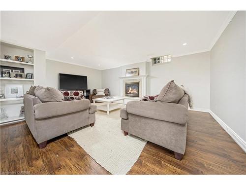 291 Randall Crescent, Milton, ON - Indoor Photo Showing Living Room With Fireplace