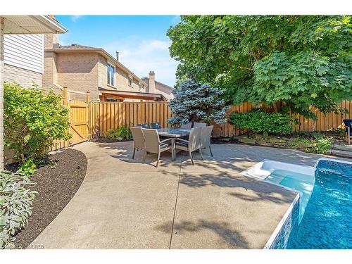 291 Randall Crescent, Milton, ON - Outdoor With In Ground Pool With Deck Patio Veranda