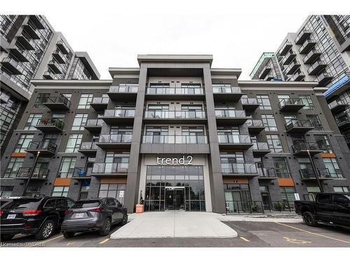 213-460 Dundas Street E, Hamilton, ON - Outdoor With Balcony With Facade