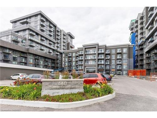 213-460 Dundas Street E, Hamilton, ON - Outdoor With Balcony With Facade