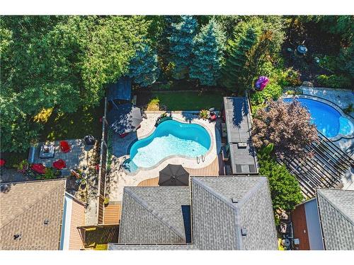 94 Valmont Street, Ancaster, ON - Outdoor With In Ground Pool