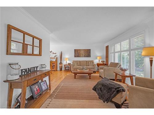 2482 Waterford Street, Oakville, ON - Indoor Photo Showing Living Room With Fireplace