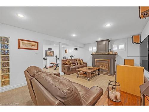 2482 Waterford Street, Oakville, ON - Indoor With Fireplace