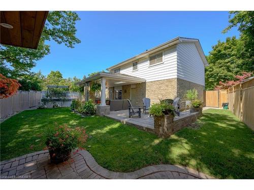 2482 Waterford Street, Oakville, ON - Outdoor With Deck Patio Veranda With Backyard