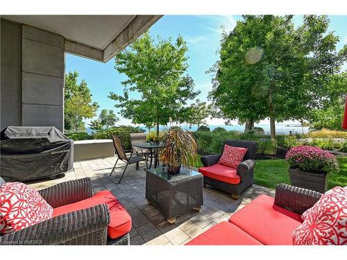 129-3500 Lakeshore Road W, Oakville, ON - Outdoor With Deck Patio Veranda With Exterior