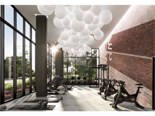 1602-3220 William Coltson Avenue, Oakville, ON - Indoor Photo Showing Gym Room