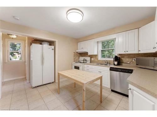 13 East 9Th Street, Hamilton, ON - Indoor Photo Showing Kitchen With Double Sink