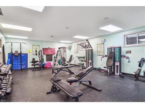 604-1110 Walden Circle, Mississauga, ON - Indoor Photo Showing Gym Room