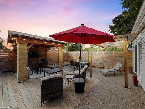 6 Eldorado Court, Hamilton, ON - Outdoor With Deck Patio Veranda With Exterior