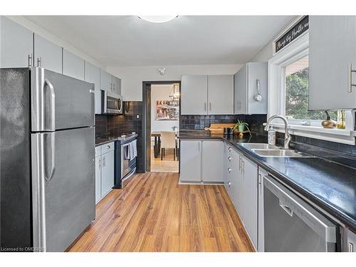 12634 22 Side Road, Halton Hills, ON - Indoor Photo Showing Kitchen With Stainless Steel Kitchen With Double Sink