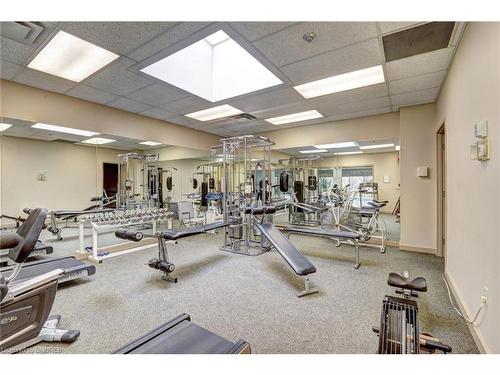 1009-1700 The College Way, Mississauga, ON - Indoor Photo Showing Gym Room