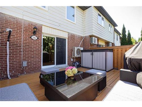 8-2062 Lakeshore Road W, Oakville, ON - Outdoor With Deck Patio Veranda With Exterior