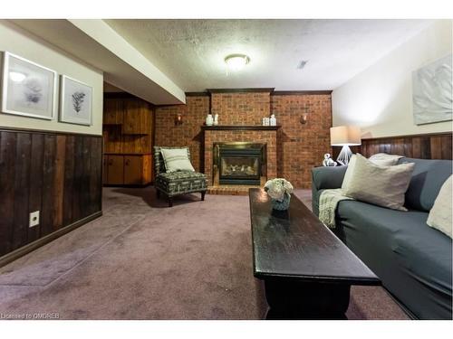 769 Cabot Trail, Milton, ON - Indoor Photo Showing Other Room With Fireplace